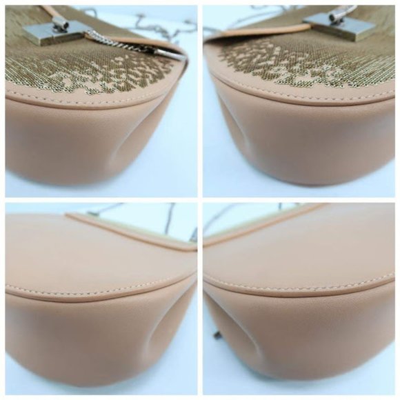 SOLD Chloe Medium Sequin Drew Bag - Picture 4 of 8